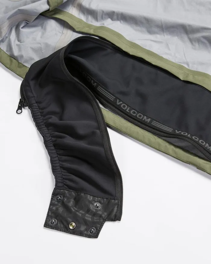 Mens Side Hit Shell Jacket 8211 Ivy Mens Volcom Jackets