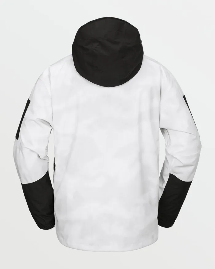 Mens VCo Wfo Jacket 8211 White Camo Mens Volcom Jackets