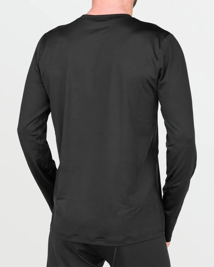Mens VScience Crew 8211 Black Mens Volcom Layering