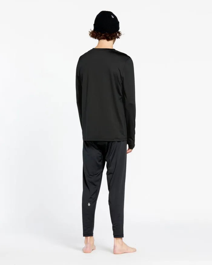 Mens VScience Crew 8211 Black Mens Volcom Layering