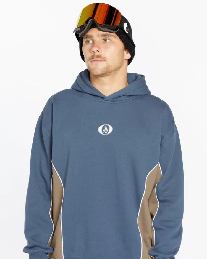 Mens Vital Pullover Fleece 8211 Indigo Mens Volcom Layering