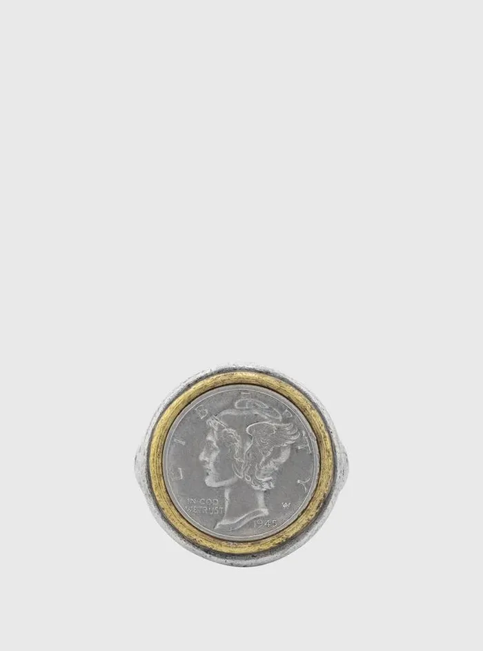 MERCURY COIN RING No Color Men John Varvatos Jewelry