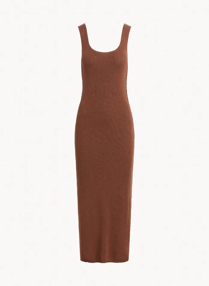 Midi Dresses Women Bella Dahl Sleeveless Midi Linen Jersey Dress 8211 French Espresso Midi Dresses Women Bella Dahl Sleeveless Midi Linen Jersey Dress 8211 French Espresso