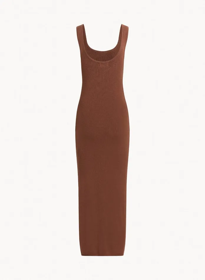 Midi Dresses Women Bella Dahl Sleeveless Midi Linen Jersey Dress 8211 French Espresso Midi Dresses Women Bella Dahl Sleeveless Midi Linen Jersey Dress 8211 French Espresso