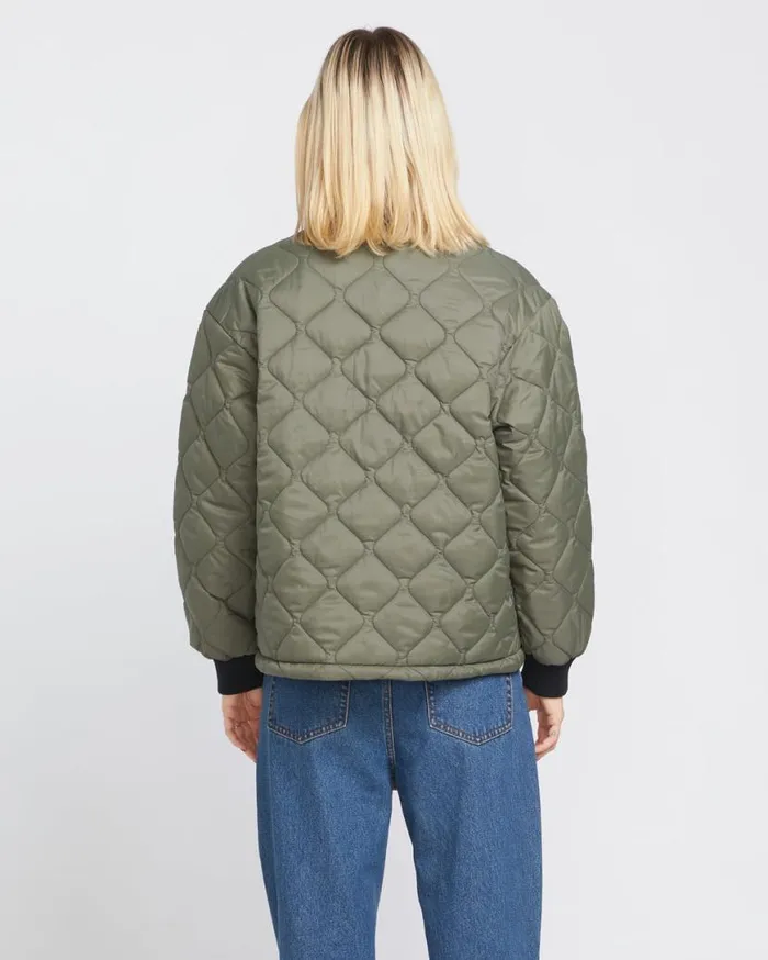 Milie Jacket 8211 Wintermoss Womens Volcom Hiking