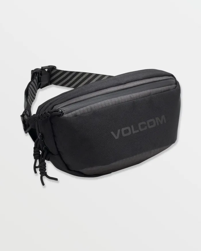 Mini Dos Pack Waist Bag 8211 Black Mens Volcom Bags and Backpacks