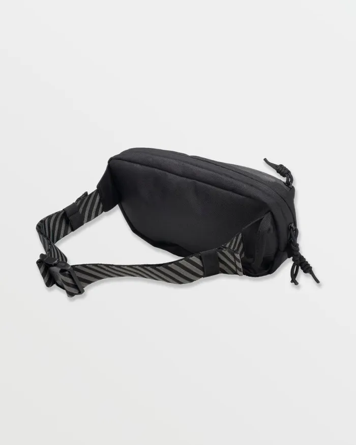 Mini Dos Pack Waist Bag 8211 Black Mens Volcom Bags and Backpacks