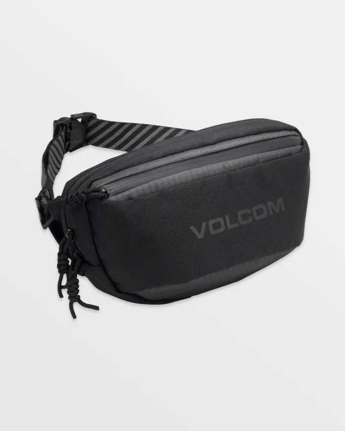 Mini Dos Pack Waist Bag 8211 Black Mens Volcom Bags and Backpacks