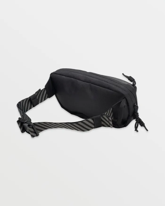 Mini Dos Pack Waist Bag 8211 Black Mens Volcom Bags and Backpacks