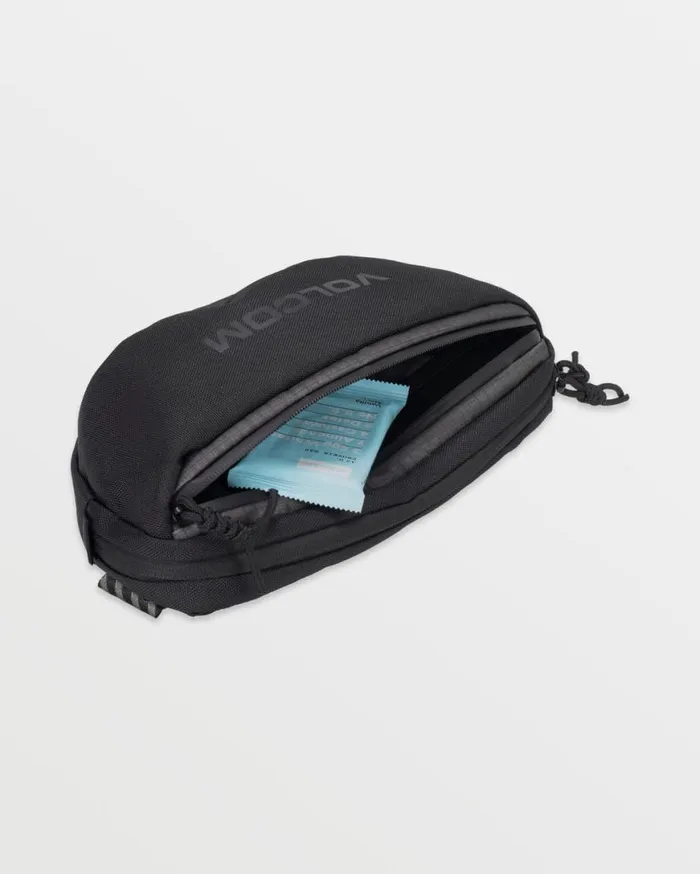 Mini Dos Pack Waist Bag 8211 Black Mens Volcom Bags and Backpacks