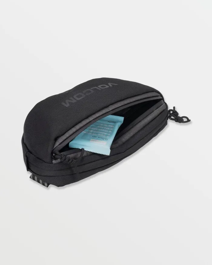 Mini Dos Pack Waist Bag 8211 Black Mens Volcom Bags and Backpacks