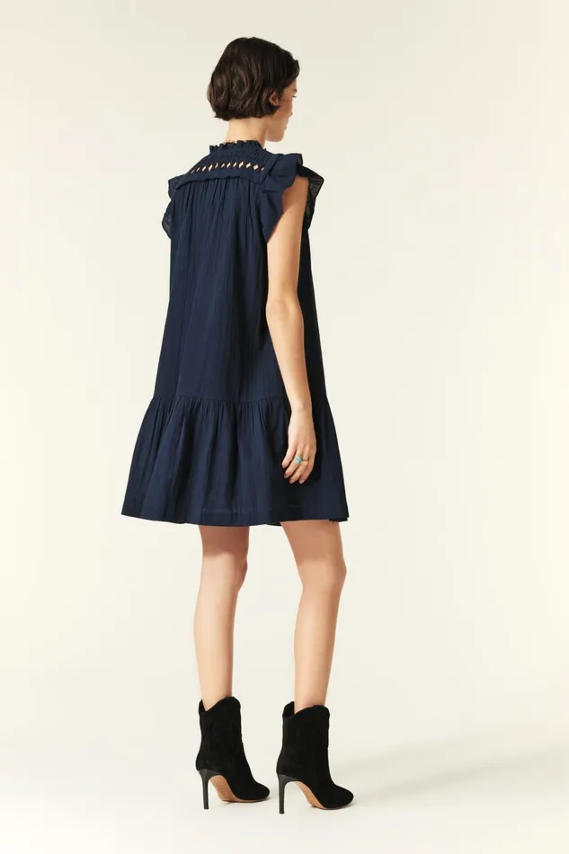 Mini Dress Bluma OffWhite Women Baandsh Dresses