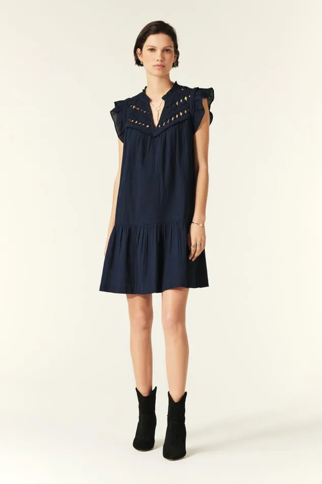 Mini Dress Bluma OffWhite Women Baandsh Dresses