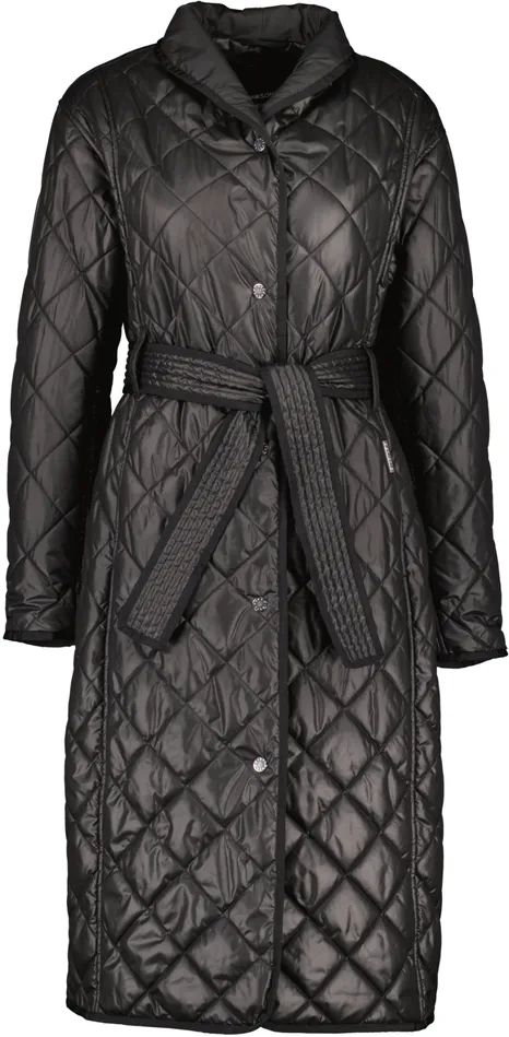 Mirjam Coat Long Black Women Didriksons Trenchcoats