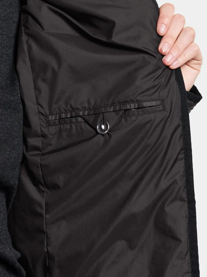 Mirjam Coat Long Black Women Didriksons Trenchcoats