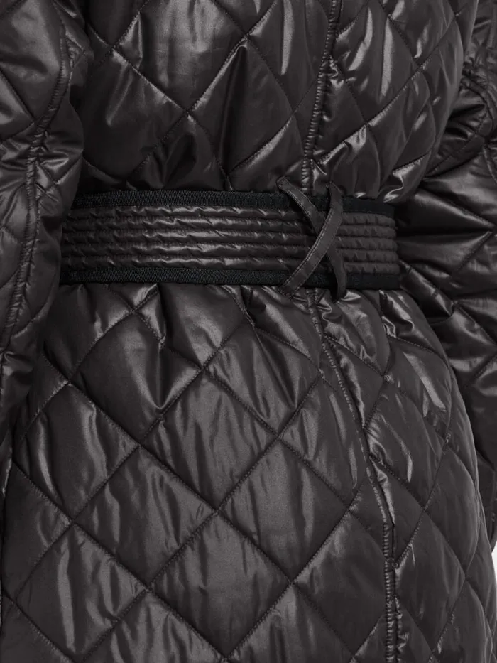 Mirjam Coat Long Black Women Didriksons Trenchcoats