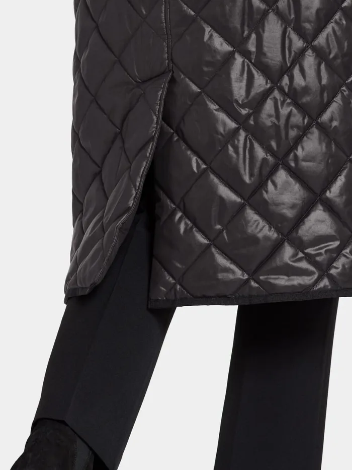 Mirjam Coat Long Black Women Didriksons Trenchcoats