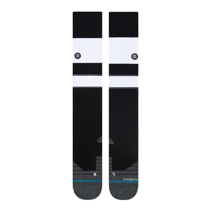 Mlb Diamond Pro Stripes Otc Socks Blackwhite WomenMen Stance Over The Calf