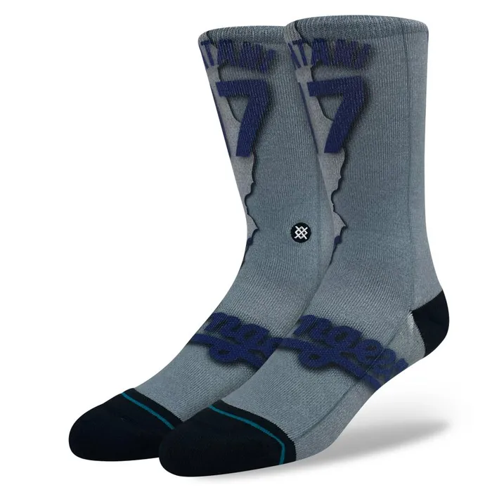 Mlb X Stance 2024 Players Poly Crew Socks Split Jersey Ohtani 8211 White MenWomen Stance Crew Mlb X Stance 2024 Players Poly Crew Socks Split Jersey Ohtani 8211 White MenWomen Stance Crew