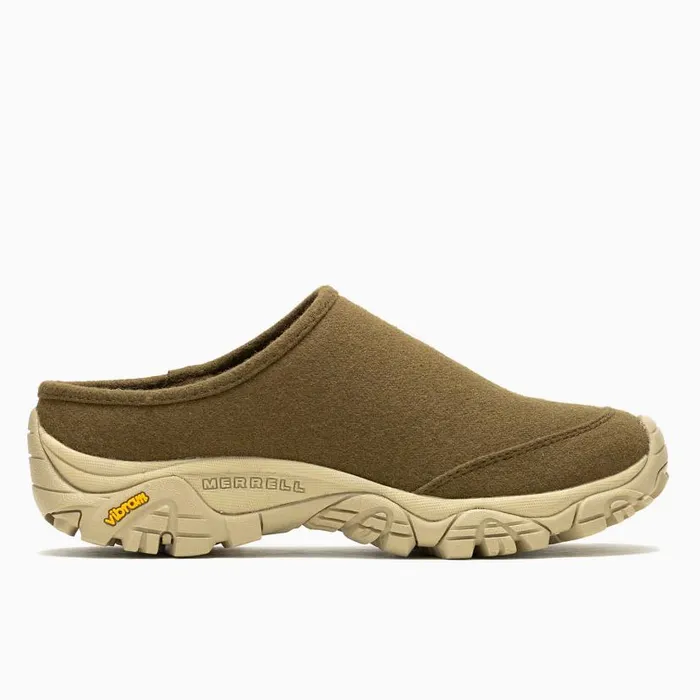 Moab 2 Wool Slide 1TRL Coyote Women Merrell SlipOns