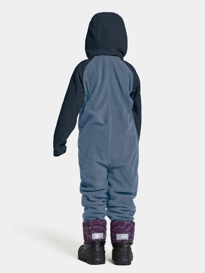 Monte Kids039 Coverall True Blue Kids Didriksons Fleece Coveralls