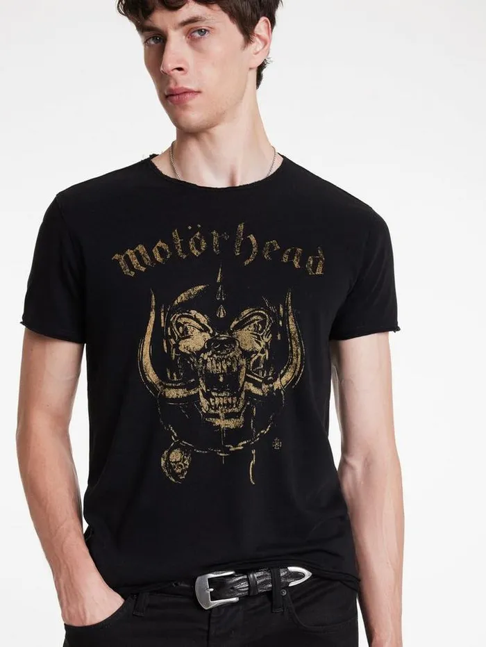 MOTORHEAD TEE Black Men John Varvatos Graphic Tees