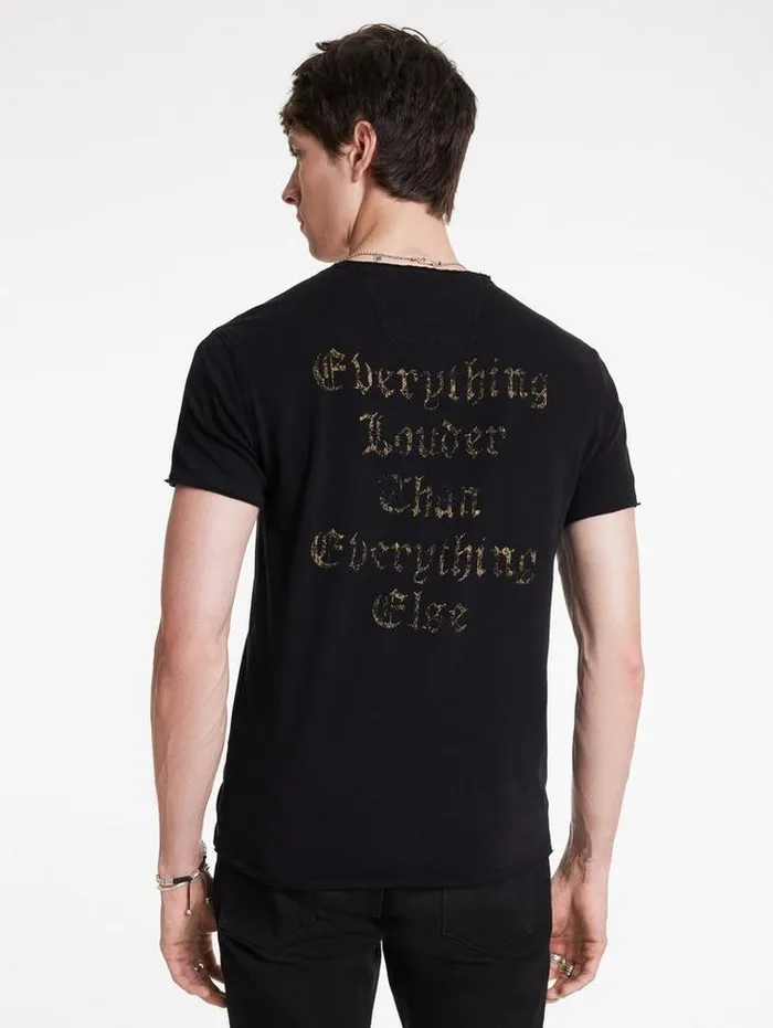 MOTORHEAD TEE Black Men John Varvatos Graphic Tees