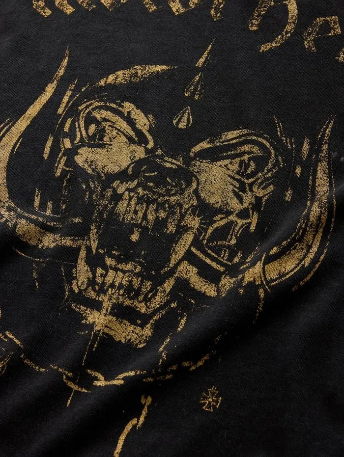 MOTORHEAD TEE Black Men John Varvatos Graphic Tees