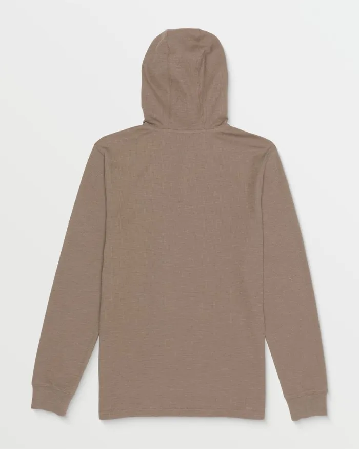 Murph Thermal Long Sleeve Shirt 8211 Teak Mens Volcom TShirts and Tanks