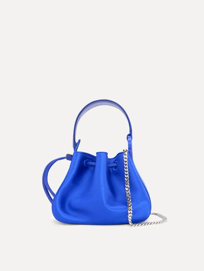 Nano O Handle Bag Lapis Women Oscar De La Renta Handbags