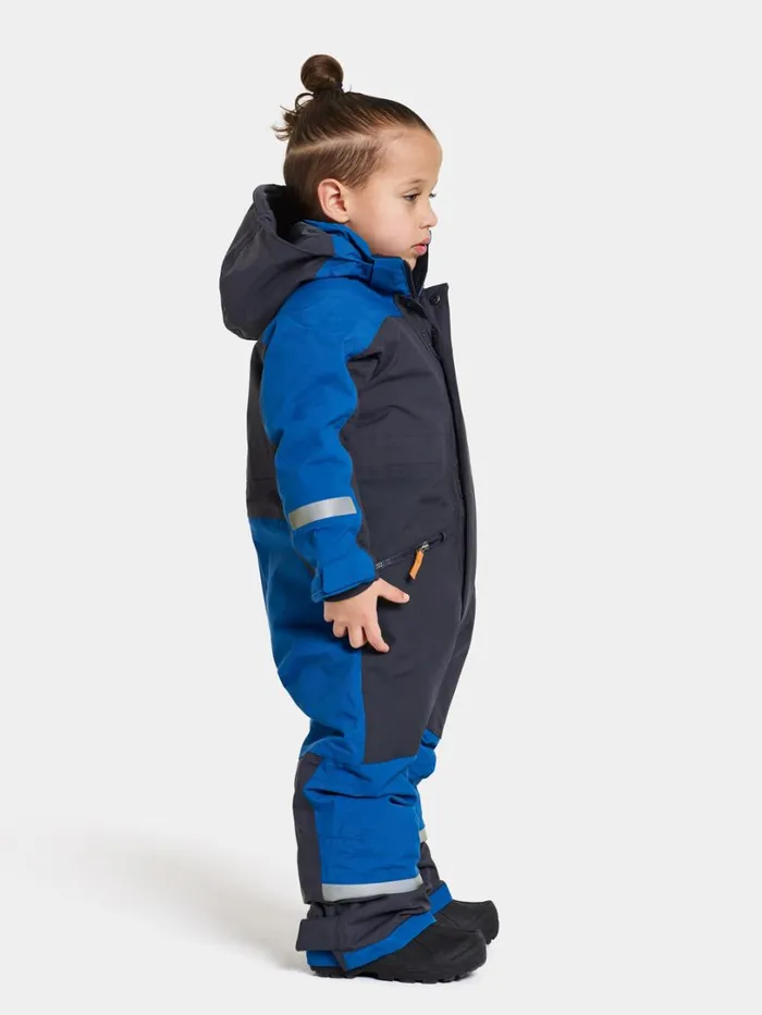 Neptun Kids039 Coverall Classic Blue Kids Didriksons Snowsuits