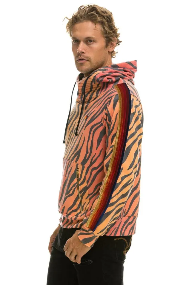 Ninja Pullover Hoodie 8211 Tiger WomenMen Aviator Nation Hoodies