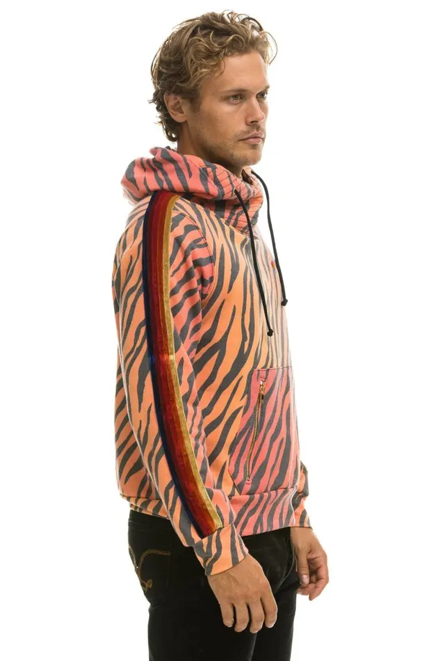 Ninja Pullover Hoodie 8211 Tiger WomenMen Aviator Nation Hoodies