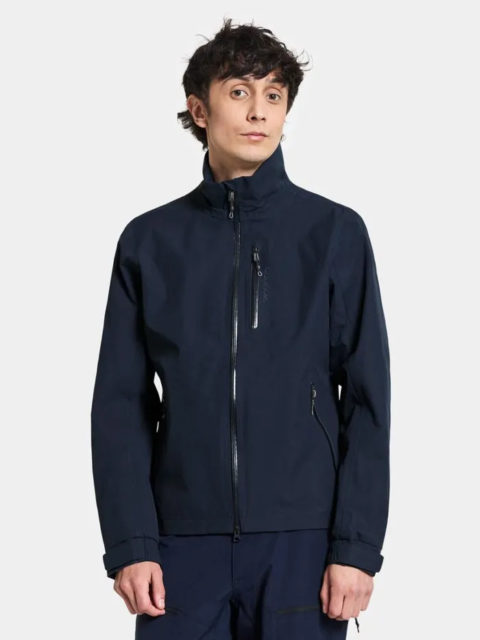 Njord Jacket Dark Night Blue Men Didriksons Spring Jackets