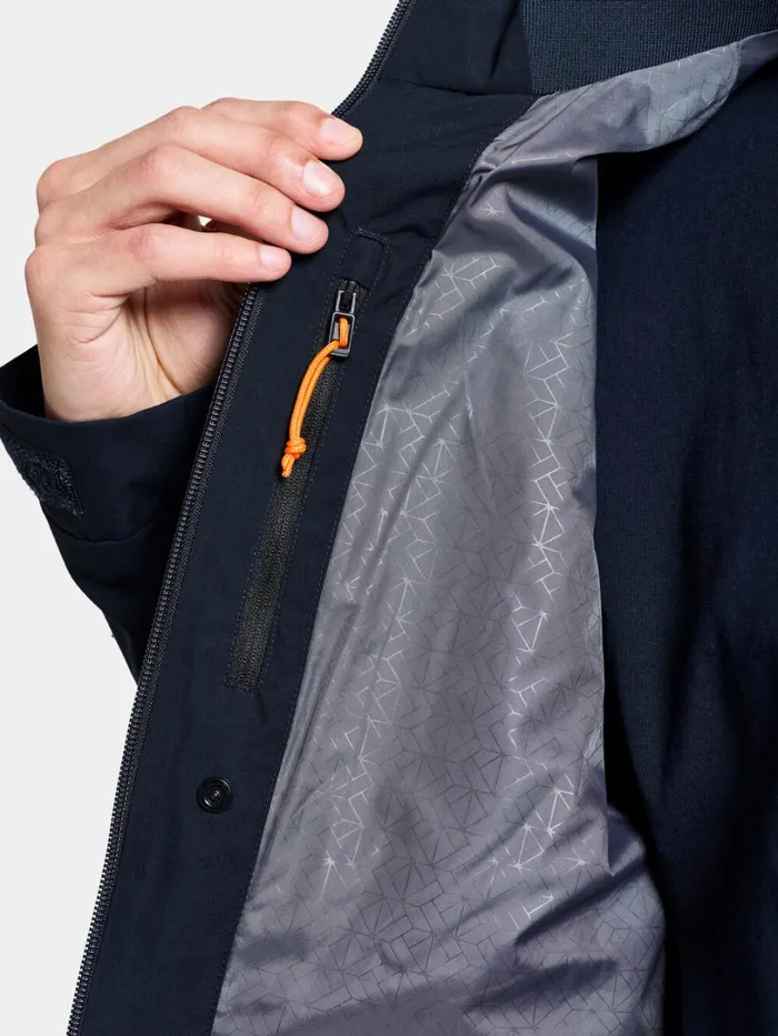 Njord Jacket Dark Night Blue Men Didriksons Spring Jackets