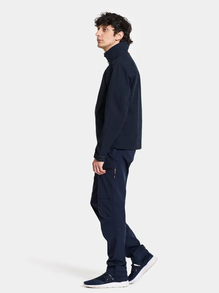 Njord Jacket Dark Night Blue Men Didriksons Spring Jackets