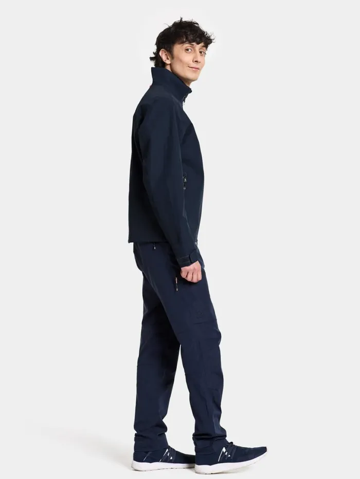 Njord Jacket Dark Night Blue Men Didriksons Spring Jackets