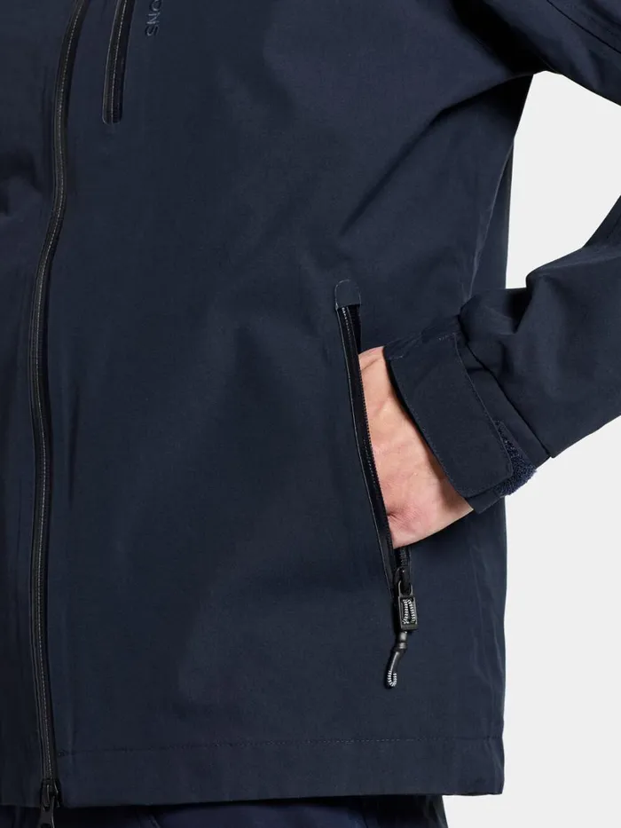 Njord Jacket Dark Night Blue Men Didriksons Spring Jackets