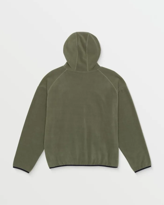 Nomaa Zip Fleece 8211 Winter Moss Mens Volcom Hoodies and Sweatshirts