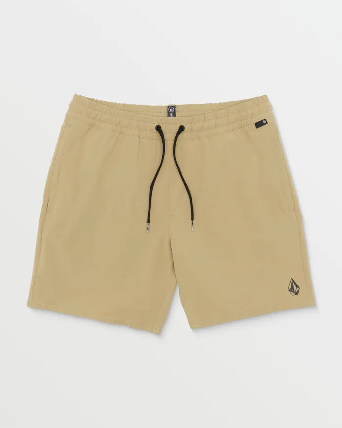Nomoly Hybrid Shorts 8211 Dark Khaki Mens Volcom Shorts