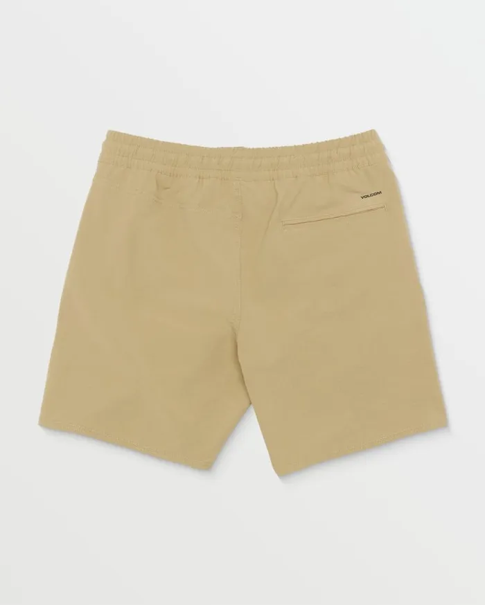 Nomoly Hybrid Shorts 8211 Dark Khaki Mens Volcom Shorts