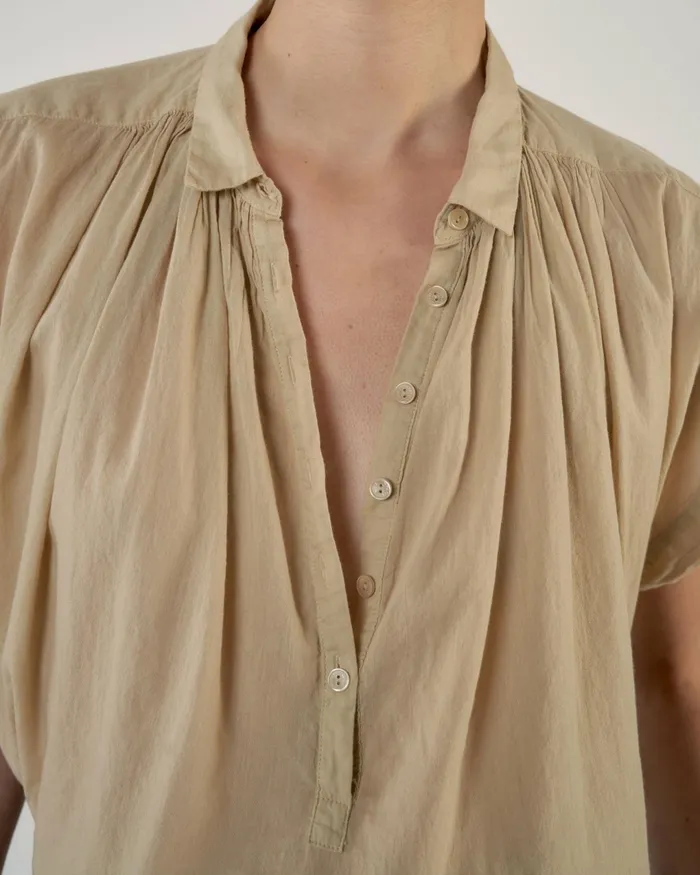 NORMANDY BLOUSE Ivory Women Nili Lotan Tops