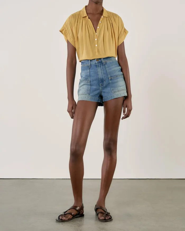 NORMANDY BLOUSE Ivory Women Nili Lotan Tops