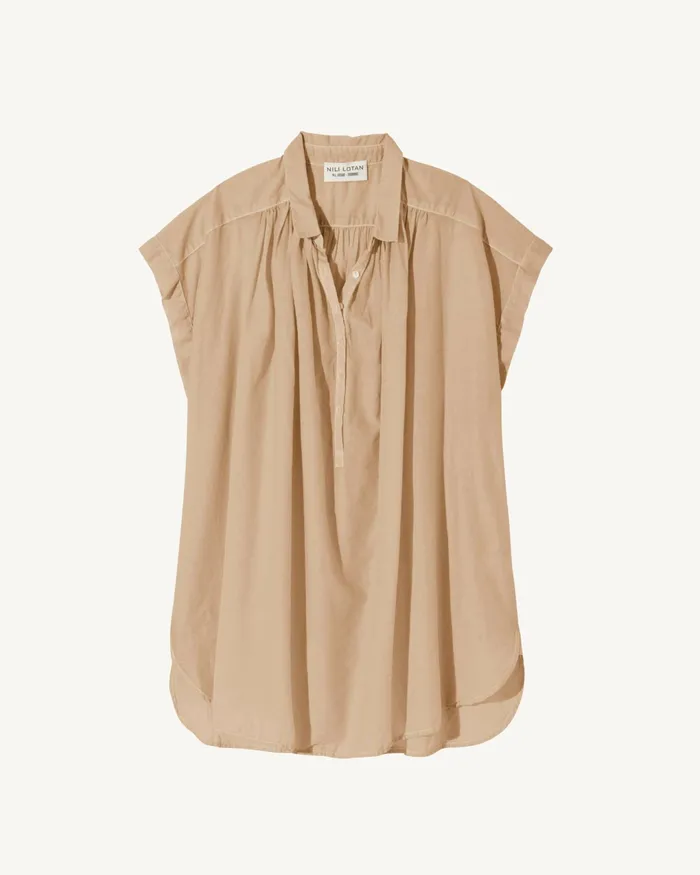 NORMANDY BLOUSE Ivory Women Nili Lotan Tops