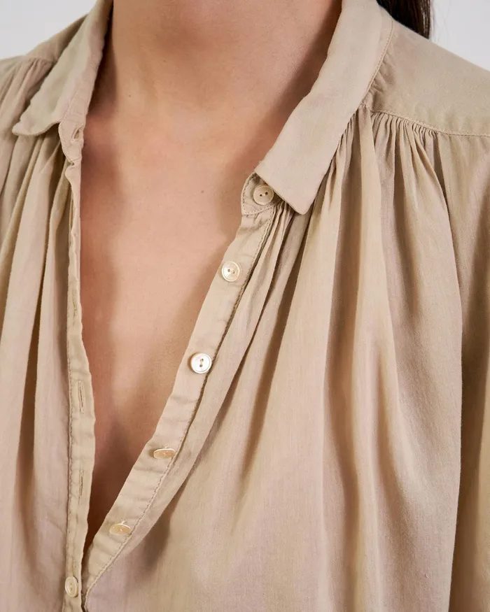 NORMANDY BLOUSE Ivory Women Nili Lotan Tops