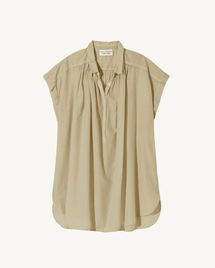 NORMANDY BLOUSE Ivory Women Nili Lotan Tops