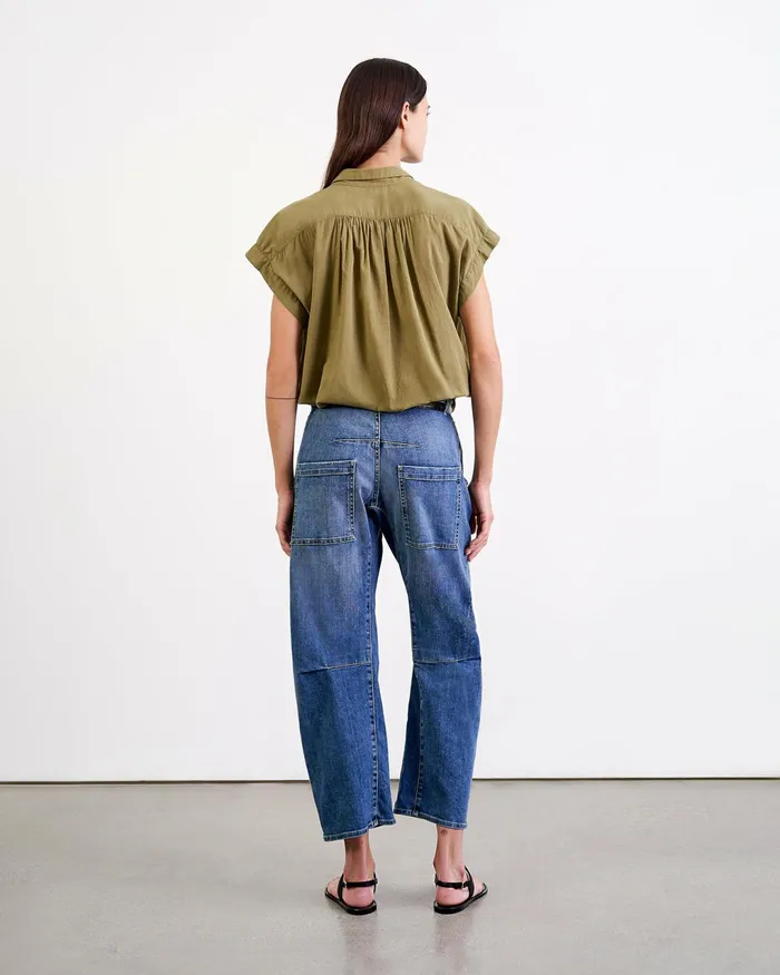 NORMANDY BLOUSE Ivory Women Nili Lotan Tops