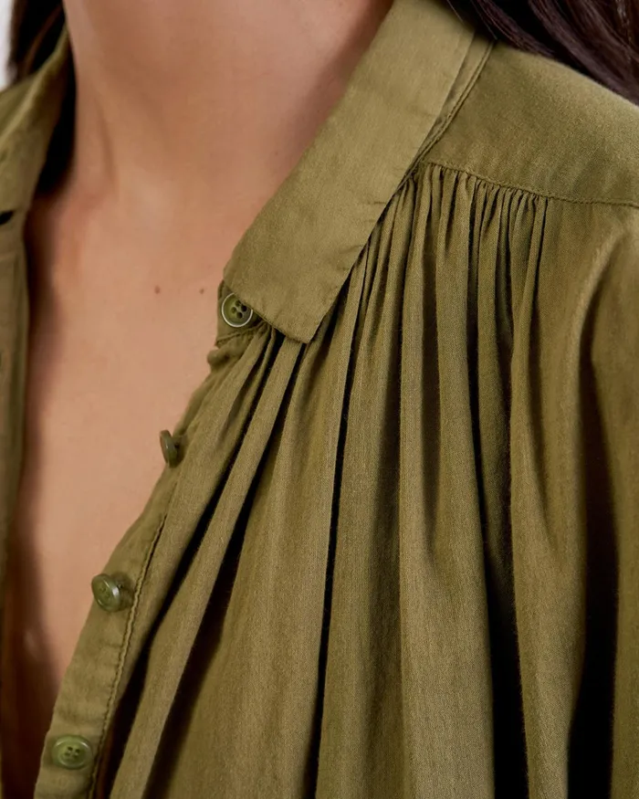 NORMANDY BLOUSE Ivory Women Nili Lotan Tops