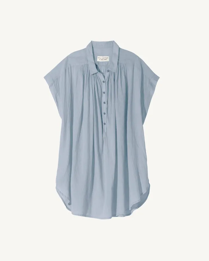 NORMANDY BLOUSE Ivory Women Nili Lotan Tops