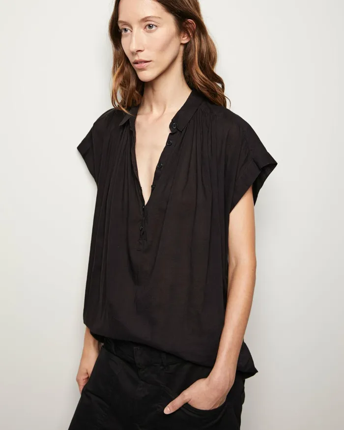 NORMANDY BLOUSE Ivory Women Nili Lotan Tops